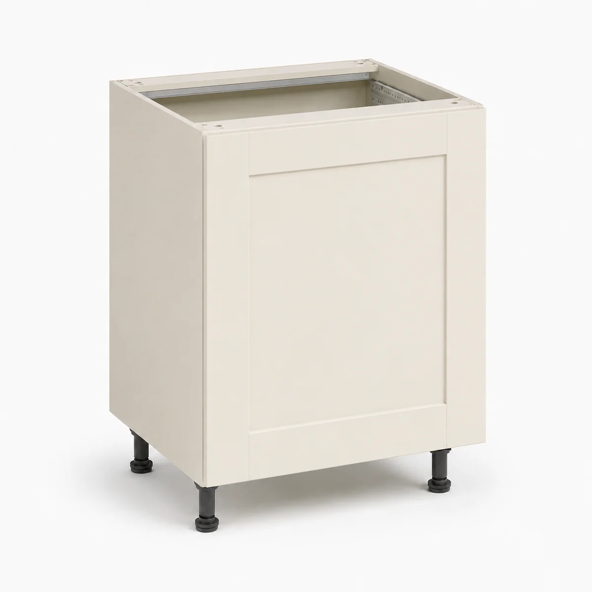 Base kitchen unit for fitted kitchen layouts